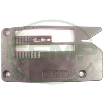 A210 NEEDLE PLATE SIRUBA AA-6 GENUINE A210 NEEDLE PLATE SIRUBA AA-6 GENUINE