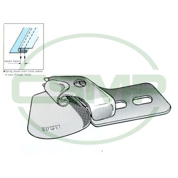 A32X3/16H LAP SEAM FOLDER FLAT BED SUISEI DISCONTINUED