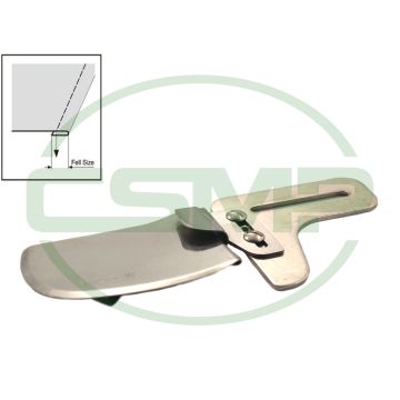 A75DX5/16=8MM SINGLE DOWN TURN HEMMER SUISEI