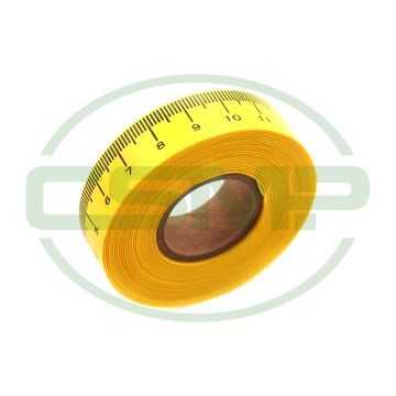 ATM-M-LR METRIC TAPE LEFT TO RIGHT TM21M