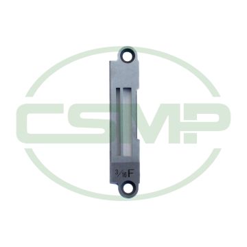 B1190-530-F00 NEEDLE PLATE F 3/16" JUKI DMN GENERIC B1190-530-F00 NEEDLE PLATE F 3/16" JUKI DMN GENERIC