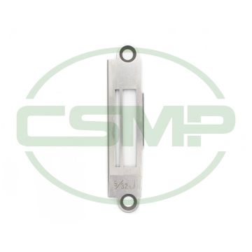 B1190-530-J00 NEEDLE PLATE 9/32 JUKI GENERIC B1190-530-J00 NEEDLE PLATE 9/32 JUKI GENERIC