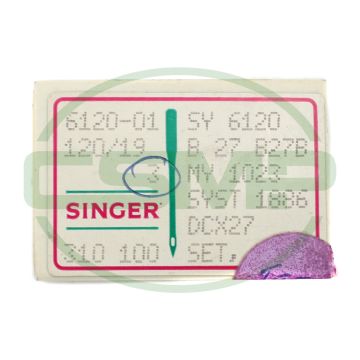 B27BLUK SIZE 120 PACK OF 10 NEEDLES SINGER DISCONTINUED