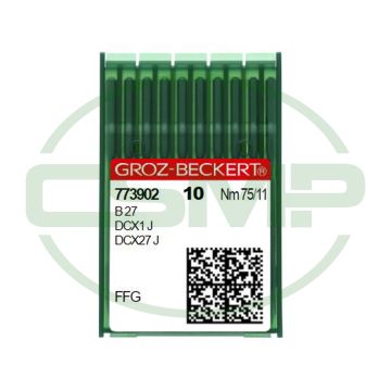 B27FFG (SES) SIZE 75 GROZ BECKERT PACK OF 10 NEEDLES B27FFG (SES) SIZE 75 GROZ BECKERT PACK OF 10 NEEDLES