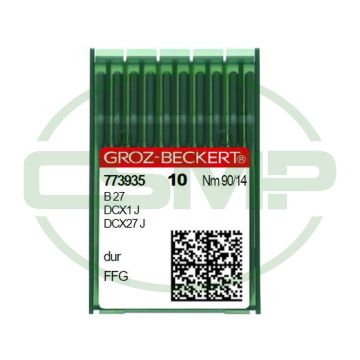 B27FFG (SES) SIZE 90 GROZ BECKERT PACK OF 10 NEEDLES B27FFG (SES) SIZE 90 GROZ BECKERT PACK OF 10 NEEDLES
