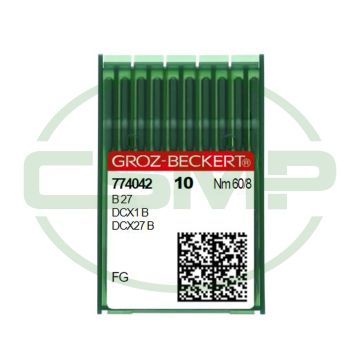 B27FG (SUK) SIZE 60 GROZ BECKERT PACK OF 10 NEEDLES B27FG (SUK) SIZE 60 GROZ BECKERT PACK OF 10 NEEDLES