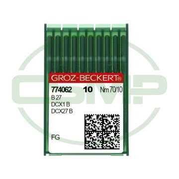B27FG (SUK) SIZE 70 GROZ BECKERT PACK OF 10 NEEDLES B27FG (SUK) SIZE 70 GROZ BECKERT PACK OF 10 NEEDLES