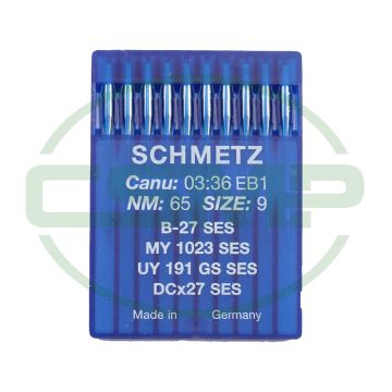 B27SES SIZE 65 PACK OF 10 NEEDLES SCHMETZ B27SES SIZE 65 PACK OF 10 NEEDLES SCHMETZ