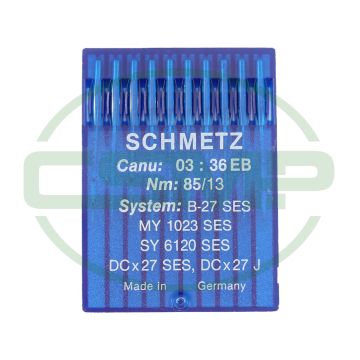 B27SES SIZE 85 PACK OF 10 NEEDLES SCHMETZ B27SES SIZE 85 PACK OF 10 NEEDLES SCHMETZ