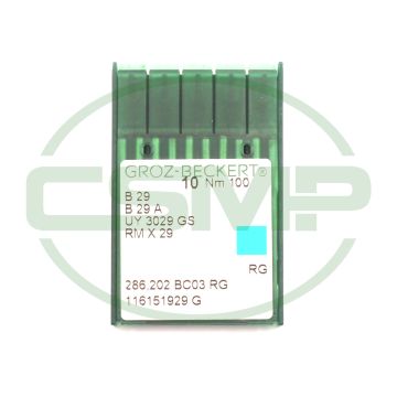 B29 SIZE 100 PACK OF 10 NEEDLES GROZ BECKERT B29 SIZE 100 PACK OF 10 NEEDLES GROZ BECKERT