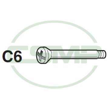 C6 SCREW 19.0MM FOR CR,CL,CD COMPENSATING FOOT SUISEI