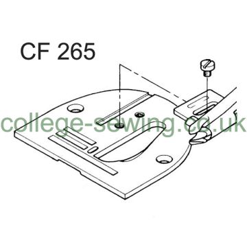 265 NEEDLE PLATE CF DURKOPP 265