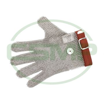 ZEVA 5 FINGER CHAINMAIL GLOVE BROWN PETITE