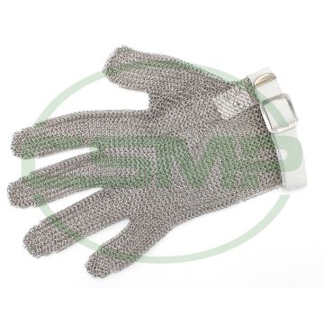 ZEVA 5 FINGER CHAINMAIL GLOVE WHITE SMALL
