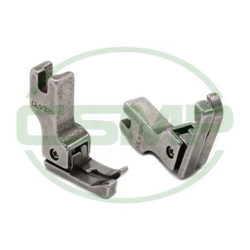 CL08N = CLX1/32N LEFT NARROW COMPENSATING FOOT 0.8MM
