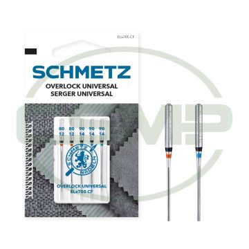 SCHMETZ DOUBLE SCARF SIZE 80-90 PACK OF 5 NEEDLES CARDED EL705CF SCHMETZ DOUBLE SCARF SIZE 80-90 PACK OF 5 NEEDLES CARDED EL705CF