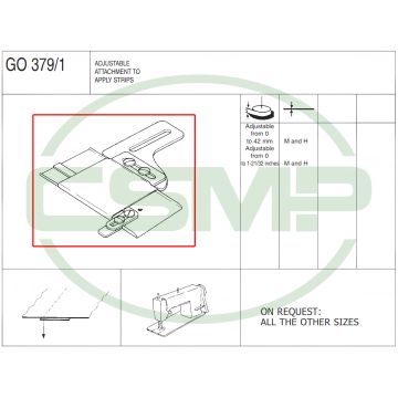 G0379/1X42 ADJ. TAPE FOLDER 0mm TO 42mm - HEAVY - CLEARANCE PRICE G0379/1X42 ADJ. TAPE FOLDER 0mm TO 42mm - HEAVY - CLEARANCE PRICE