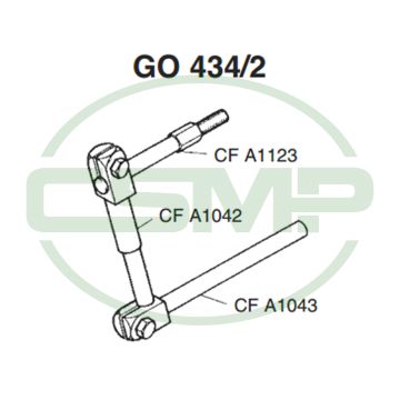 G0434/2 BRACKET FOR UNION SPECIAL 54200 G0434/2 BRACKET FOR UNION SPECIAL 54200