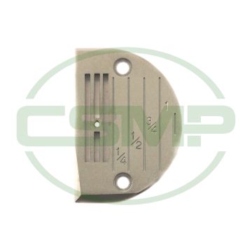 11414006 NEEDLE PLATE 2MM JACK A2, A4, A4C, A4S, A5, F4, A5E-A