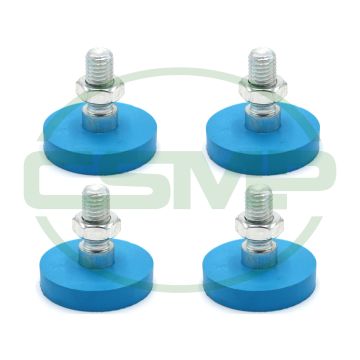 RUBBER FOOT SET FOR JACK I TYPE UNIT STAND