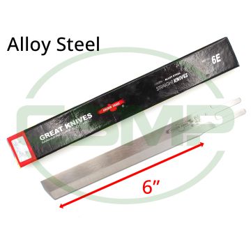 KE6S 6" STRAIGHT KNIFE ALLOY STEEL 80C6 KE6S 6" STRAIGHT KNIFE ALLOY STEEL 80C6
