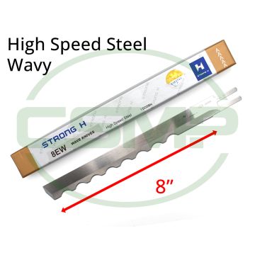 KE8W 8" WAVY KNIFE HIGH SPEED STEEL KE8W 8" WAVY KNIFE HIGH SPEED STEEL