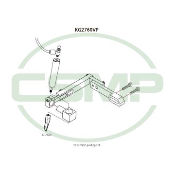 KG2760VP PNEUMATIC GUIDE SET JUKI PLC-2760, 2760-7