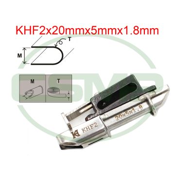 KHF2X20X5 1.8mm RAW EDGE SHELL BINDER