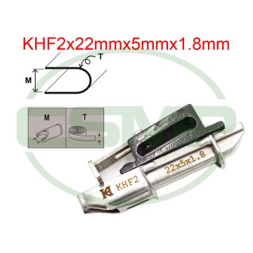 KHF2X22X5 1.8mm RAW EDGE SHELL BINDER