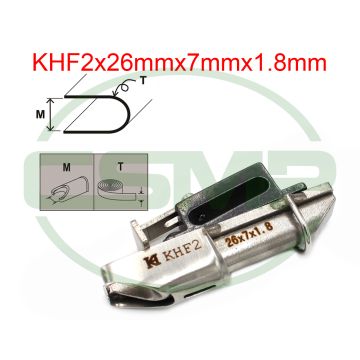 KHF2X26X7 1.8mm RAW EDGE SHELL BINDER KHF2X26X7 1.8mm RAW EDGE SHELL BINDER