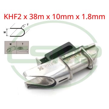 KHF2X38X10 1.8mm RAW EDGE SHELL BINDER