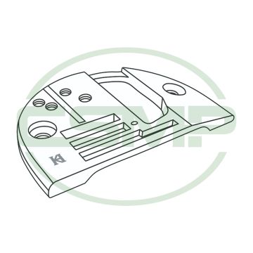 KN-10-F NEEDLE PLATE FINE HOLE FOR BINDING