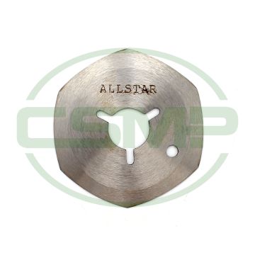 KNIFE51 = AS1026 48X13.0X1.00MM KNIFE 6 SIDED ALLSTAR AS100K