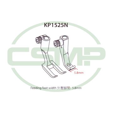 KP1525N NARROW FOOT SET PFAFF 1525 INCLUDES INNER AND OUTER FOOT KP1525N NARROW FOOT SET PFAFF 1525 INCLUDES INNER AND OUTER FOOT