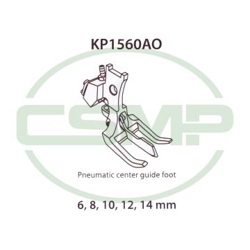 KP1560A0 8MM PNEUMATIC CENTER GUIDE FOOT JUKI LU1560N KP1560A0 8MM PNEUMATIC CENTER GUIDE FOOT JUKI LU1560N