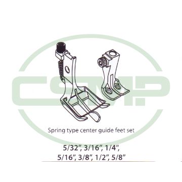 KP28BL-3 1/2"= 12.7MM CENTER GUIDE FOOT SET SEIKO LSW28BL-3