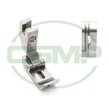 L36069HNFX1/8=3MM NEEDLE FEED PIPING FOOT LEFT L36069HNFX1/8=3MM NEEDLE FEED PIPING FOOT LEFT