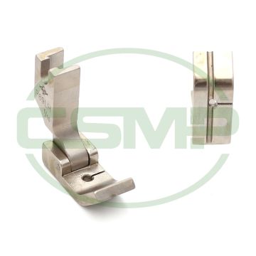 L36069HX1/16 1.6mm PIPING FOOT LEFT HINGED