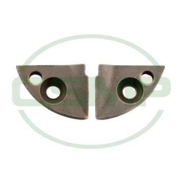 M088 THROAT PLATE SET 2pcs KM KS-AUV CUTTER