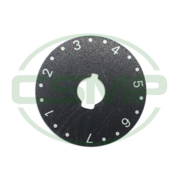 MF03A0841 STITCH DIAL INDICATING PLATE MITSUBISHI MF03A0841 STITCH DIAL INDICATING PLATE MITSUBISHI