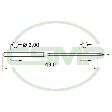 2331 SIZE 110 PACK OF 10 NEEDLES SCHMETZ