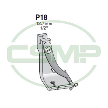 P18 = 36465X1/2 TOP STITCH FOOT 12.7MM 1/2 SUISEI P18 = 36465X1/2 TOP STITCH FOOT 12.7MM 1/2 SUISEI