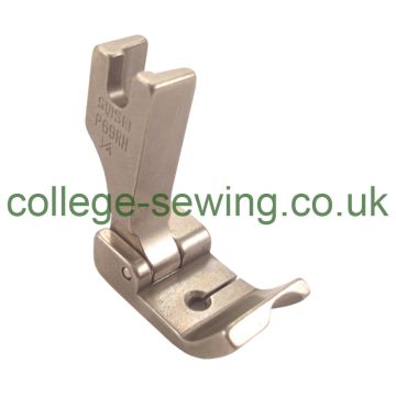 P69RHX1/4 SUISEI HINGED PIPING FOOT RIGHT 1/4