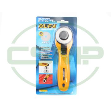 RTY-2/C OLFA 45MM ROUND HAND CUTTER RTY-2/C OLFA 45MM ROUND HAND CUTTER