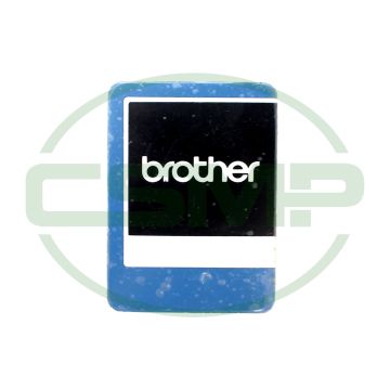 S00098-0-01 NAME PLATE BROTHER **DISCONTINUED**