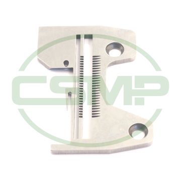 S19153001 NEEDLE PLATE 2mm CURLING BROTHER N11 GENUINE S19153001 NEEDLE PLATE 2mm CURLING BROTHER N11 GENUINE