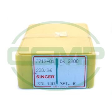 SY7712 SIZE 230/26 SINGER PACK OF 10 NEEDLES DK2200 DISCONTINUED
