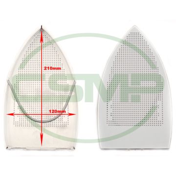 TS19 AQUA STEAM PTFE TEFLON IRON SHOE FRAMED