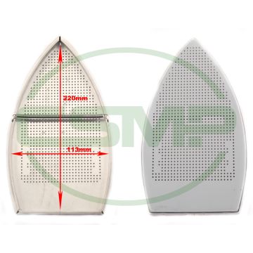 TS27 ALL STEAM D.F PTFE TEFLON IRON SHOE FRAMED