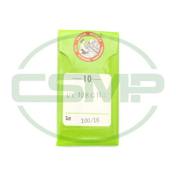 UY108 GHS SIZE 100 PACK OF 10 NEEDLES ORGAN